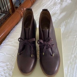 Coach Veg Leather Booties